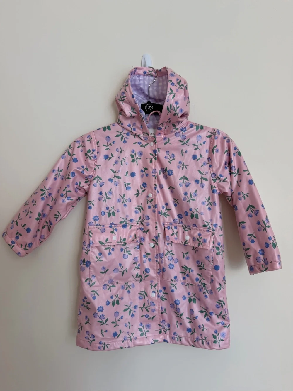 The Beaufort Bonnet Company Pink Floral Hooded Raincoat